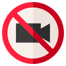 Camera off icon