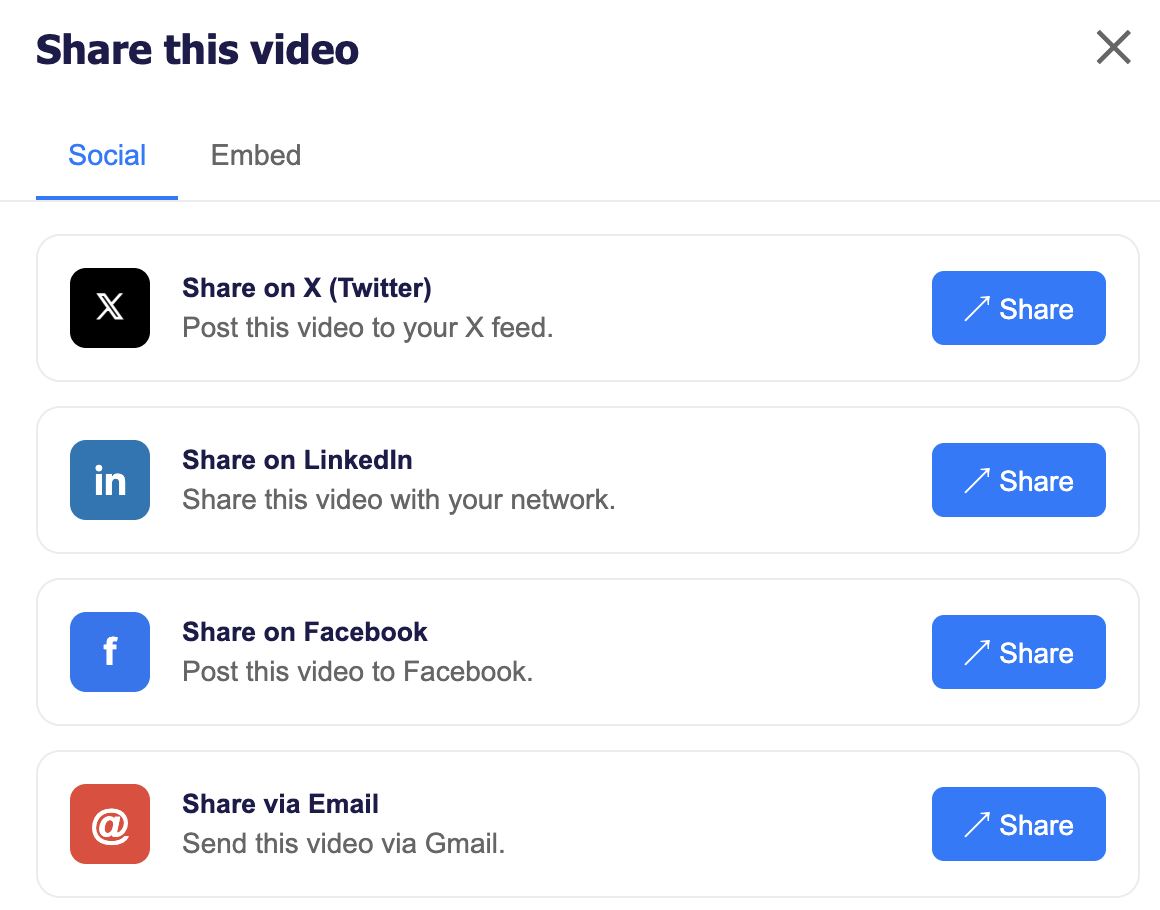 Share video